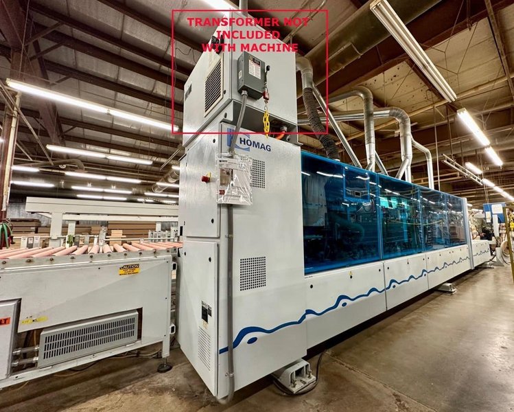 Homag Optimat KAL310 Edgebander, 2007 – Pre-Mill Profile Molding, End Polishing, I-Tooling, Fine Trim