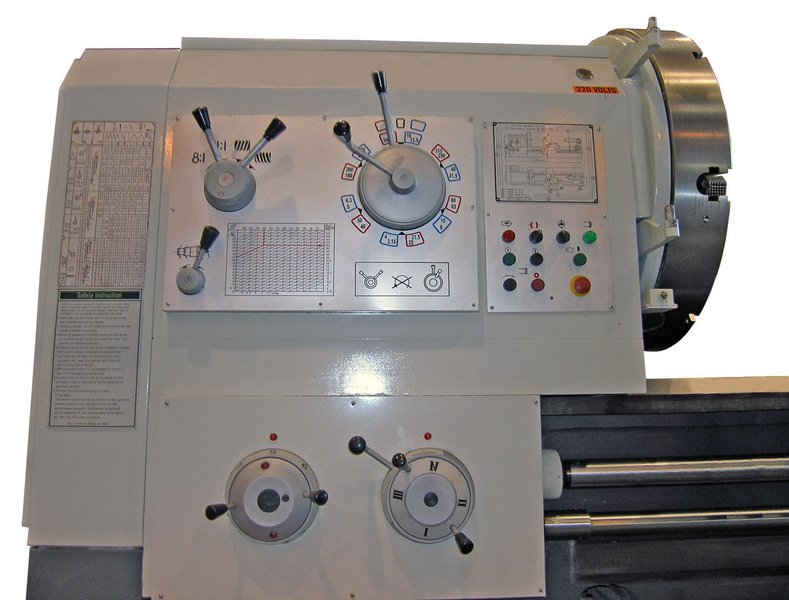 NEW, 49" X 157" VANGUARD EXTRA HEAVY DUTY ENGINE LATHE, MODEL CW61125F