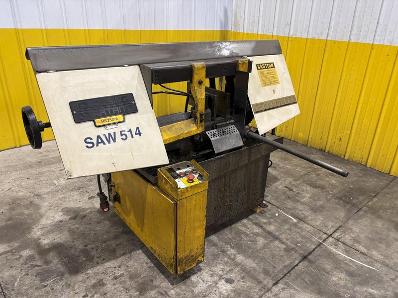 10" CLAUSING STARTRITE MODEL #HB250M HORIZONTAL BANDSAW: YOBRO #23854