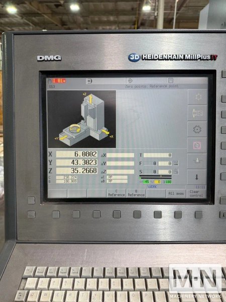 Deckel Maho DMU 100P duoBLOCK CNC Universal Machining Center, 2006