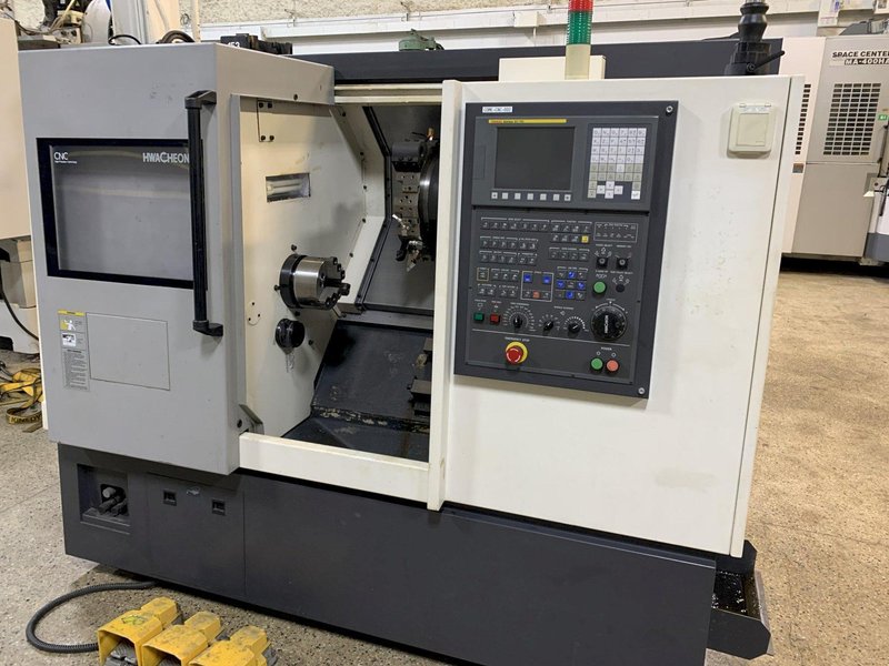 Hwacheon Model Cutex-160 CNC Turning Center, New 2007, Low Hrs!
