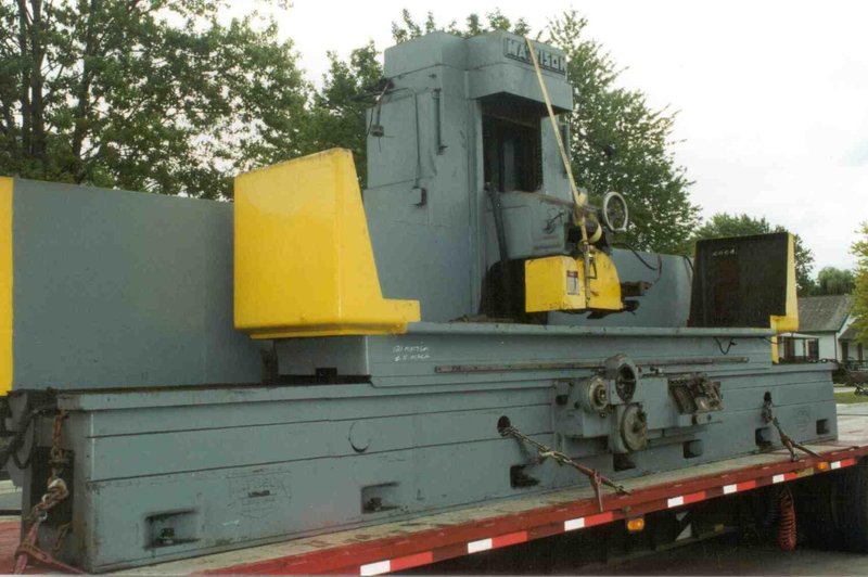 24" X 120" MATTISON HYDRAULIC HORIZONTAL SURFACE GRINDER:  STOCK #12048