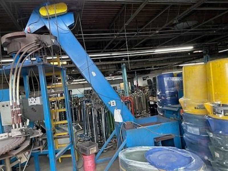 36" BENNETT #CG-36 AUTO-FEED SPRING GRINDER