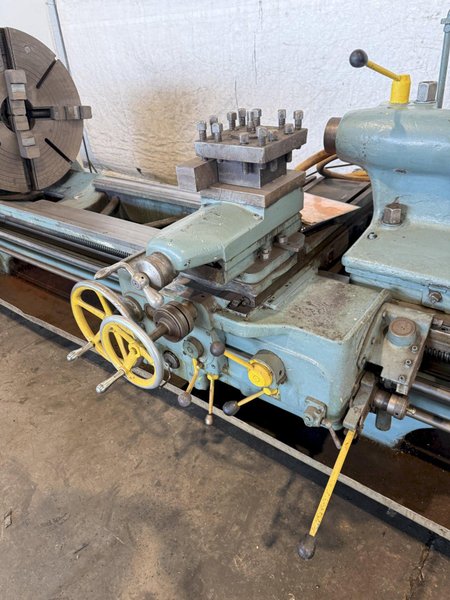 36" X 168" NILES N6/4000 HEAVY DUTY ENGINE LATHE. STOCK #1215225