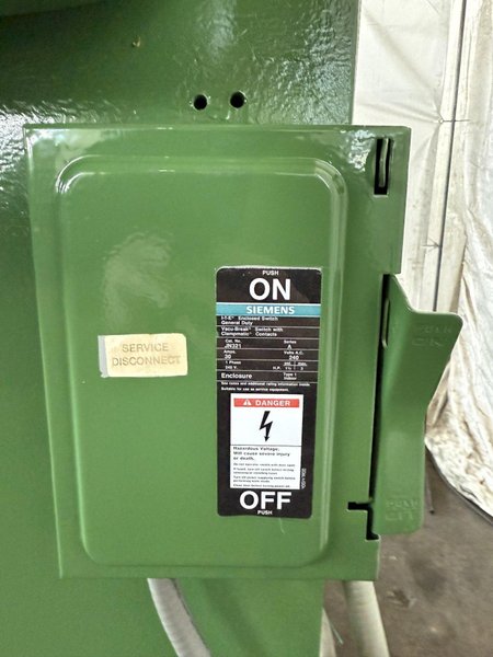 35 TON E.W. BLISS C2-35 GAP FRAME PRESS. STOCK # 0235525.