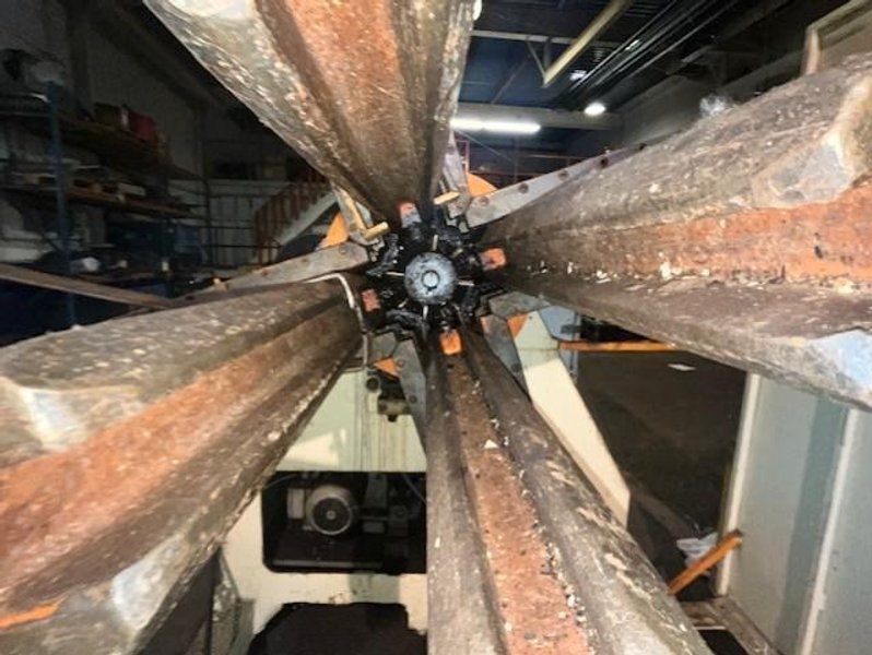 10,000# X 35" SESCO MOTORIZED UNCOILER STOCK# 3871