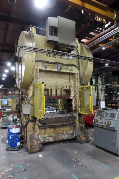 300 Ton Minster Straight Side Press