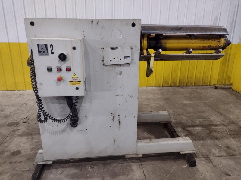 10,000 LB X 36” PA INDUSTRIES MODEL #SRH10K-36 PULL-OFF UNCOILER COIL REEL, NEW 2019: STOCK #22958