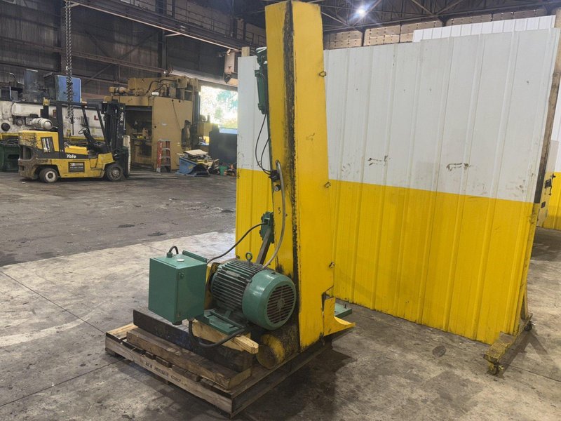 15 HP G&amp;P MODEL 4168 4" X 168" BELT GRINDER: YOBRO #24126