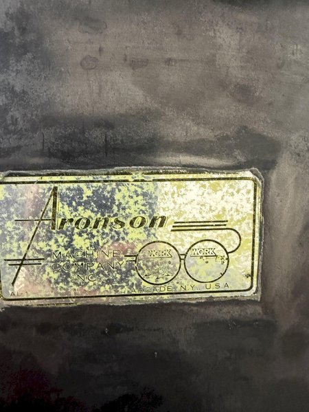 2,500 LB ARONSON SKYHOOK 360 DEGREE TILT/ROTATE WELDING POSITIONER. STOCK # 0874526