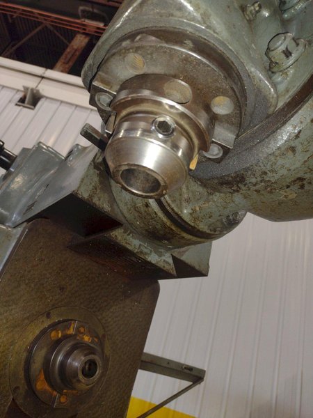 #205 K&amp;T MILWAUKEE KEARNEY AND TRECKER MODEL #205 S-12 HORIZONTAL MILL WITH TOOLMAKERS VERTICAL HEAD: STOCK #22495