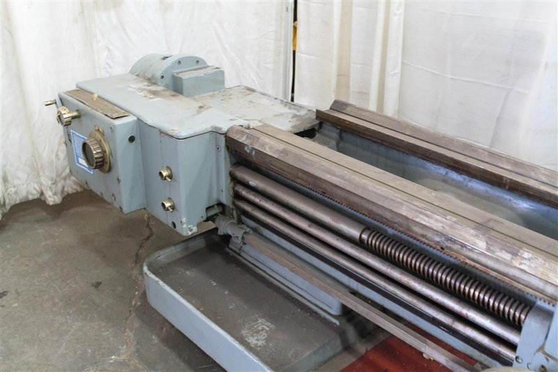28" X 96" &amp; 240" LODGE &amp; SHIPLEY HOLLOW SPINDLE ENGINE LATHE: #61474