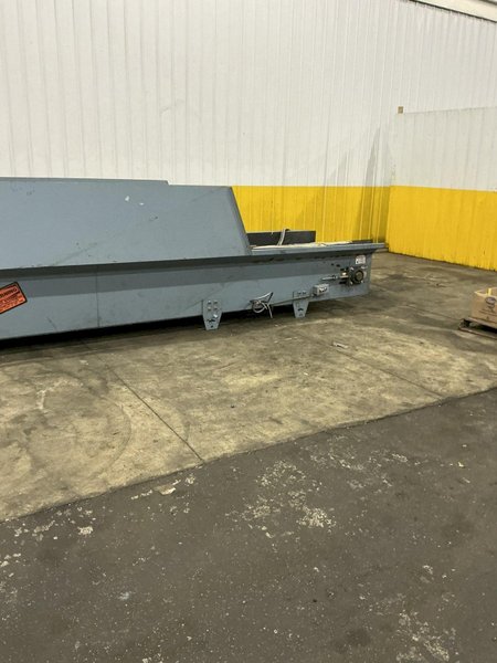 30" X 40" SELCO MODEL HSO-128A AUTO-TIE TOP LOADING HORIZONTAL HYDRAULIC BALER SYSTEM, W/ CONVEYOR &amp; DUMP HOPPER: YOBRO #26210