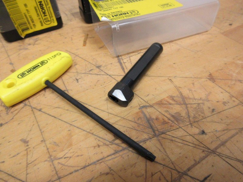 PH Horn (11pcs) M328.0909.01A Carbide 3/8" Shank Milling Cutter Holder **Shortened Shank**, (6pcs) BU105.0500.01 Type 105 Insert Boring Bar Holders **New**- Auction Item