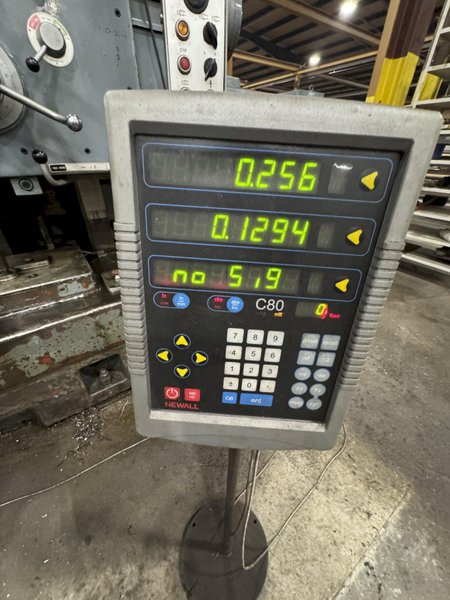 5-1/8" WOTAN HORIZONTAL BORING MILL: STOCK #80660