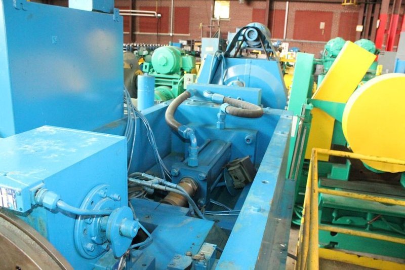 9 STATION DICKEY TURRET HEAD RAM FORMING MACHINE: STOCK #50073