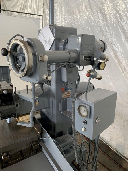 12" X 24" OKAMOTO ACCUGAR 124N HYDRAULIC SURFACE GRINDER. STOCK # 0743822.