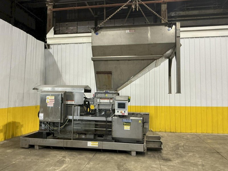 30" X 30" HARMONY ENTERPRISES MODEL #PERFSSHB24 STAINLESS STEEL EXTRACT PLUS HORIZONTAL BALER &amp; PERFERATOR, FOR ALUMINUM CAN &amp; BOTTLES LIQUID EXTRACTION: YOBRO #25023