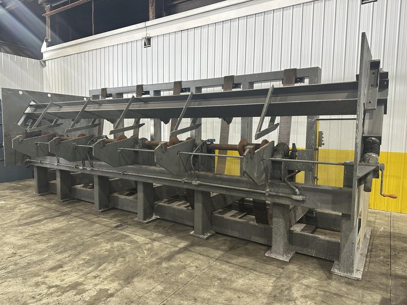 20' AMD BAR &amp; PIPE DESCRAMBLER RACK &amp; LOADER: STOCK #22659