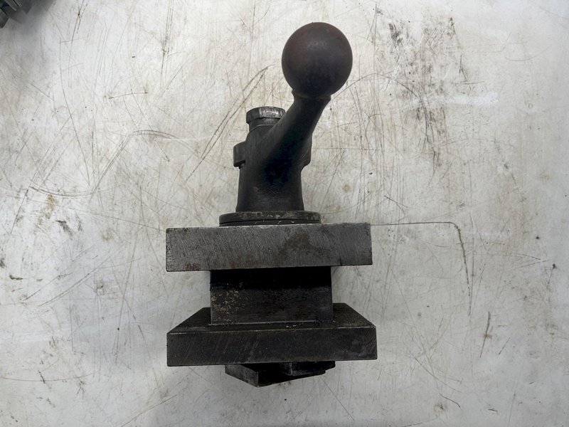 4 WAY TURRET INDEXING METAL LATHE TOOL POST HOLDER STOCK #16348