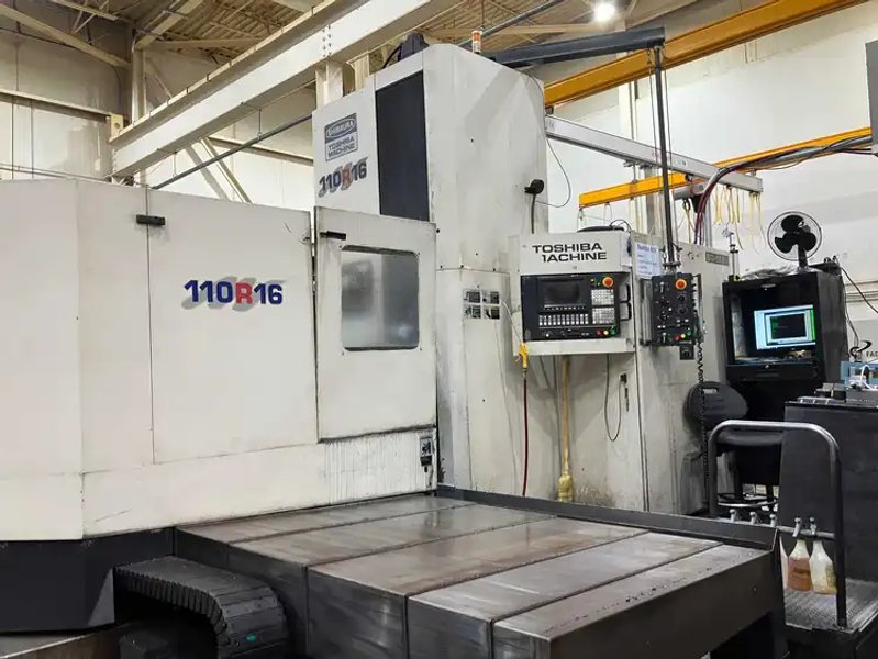 1998 Toshiba BTD-110H.R16 | Boring Mills, Horizontal, Table Type