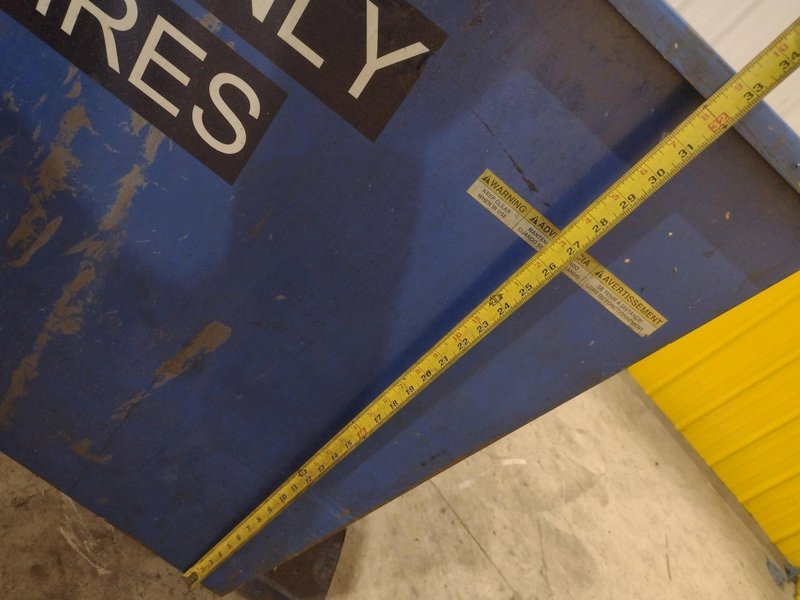 1 YARD X 6,000 LBS VESTIL MODEL #D-HOP-100-HD SELF DUMPING HOPPER: STOCK #22488