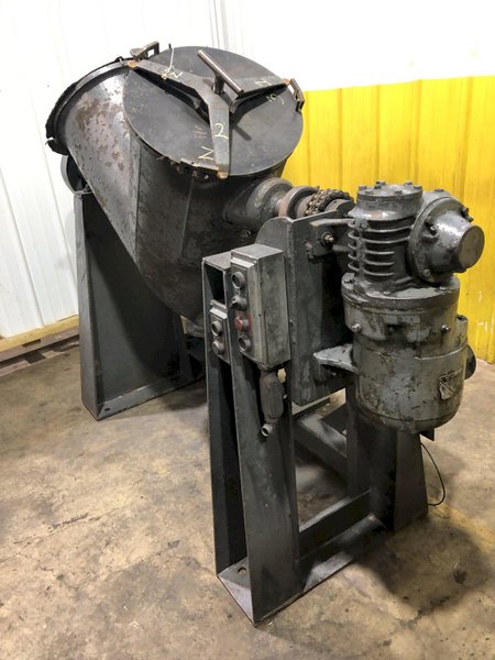 3 CUBIC FEET PATTERSON KELLEY CARBON STEEL POWDER V BLENDER: STOCK #17256