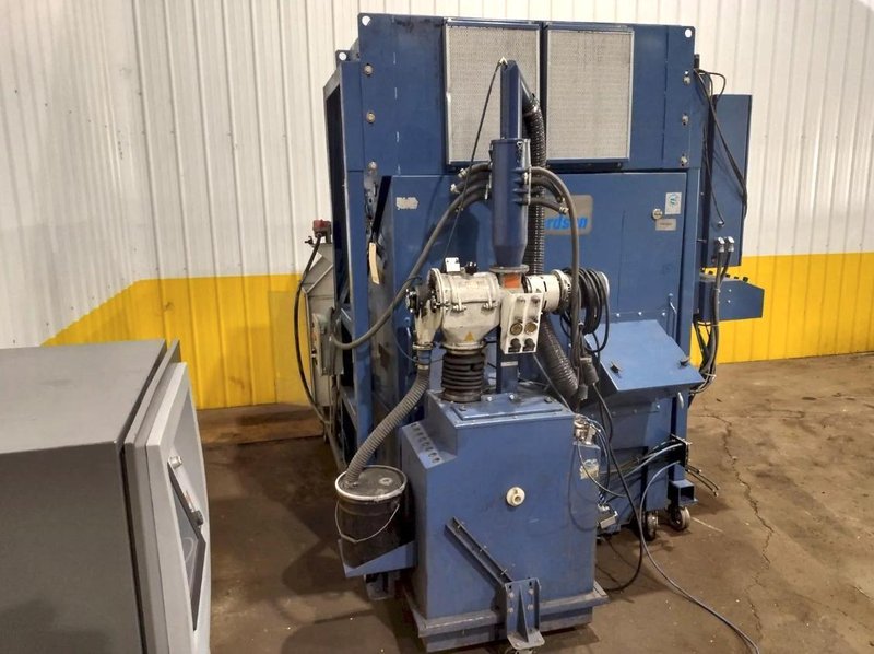NORDSON POWDER COAT PAINT SYSTEM WITH FEEDER &amp; I-CONTROL. STOCK # 0985326