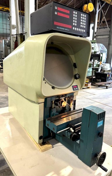 14" Deltronic Optical Comparator DH14-MPC4, Surface Illumination, DRO