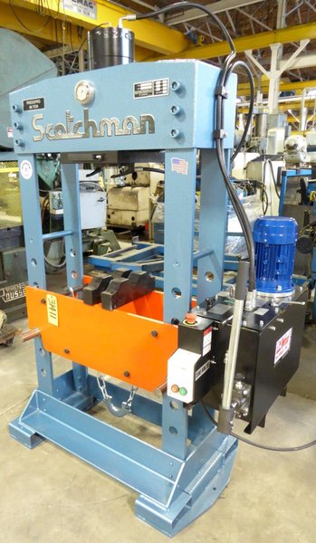 66 Ton Scotchman H-Frame Hydraulic Press PressPro 66, Elect., 15" Stroke, 29" B.H., New