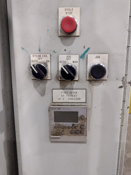 40" X 40" BETTER ENGINEERING MODEL #F4000-LXP ROTARY TABLE PARTS WASHER: YOBRO #24041