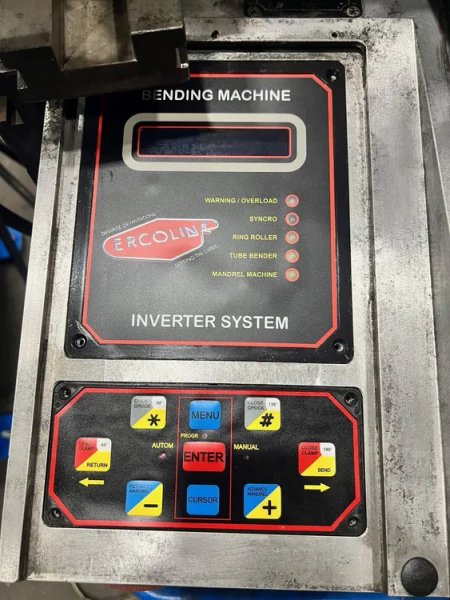 USED ERCOLINA 2.5" CAPACITY MODEL 030 MANDREL BENDER WITH 10' 2-AXIS POSITIONER YEAR: 2010