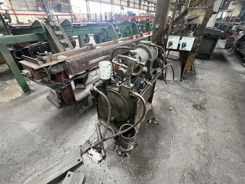 PLATT/MONTBARD 20 TON SINGLE PULL DRAWBENCH &amp; STRAIGHTENING LINE (14726)