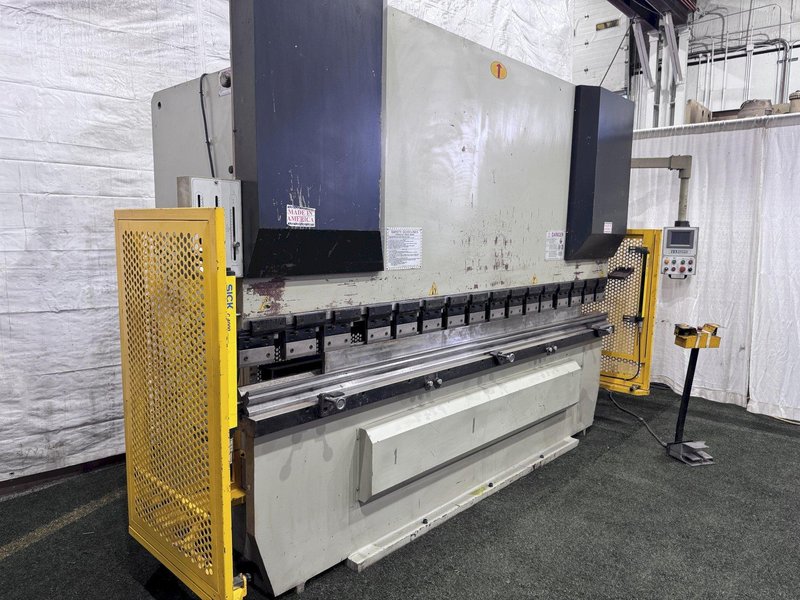 88 TON 10' US INDUSTRAL HYDRAULIC CNC BRAKE: STOCK #80434