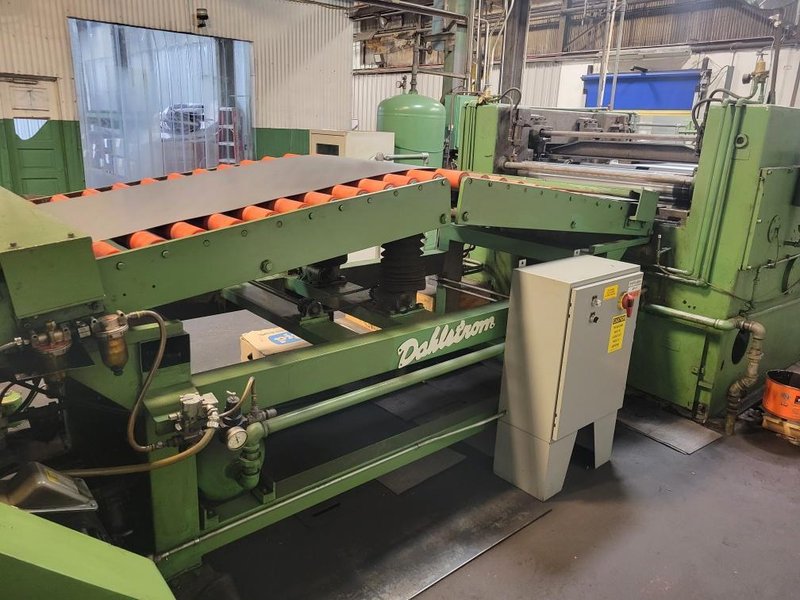 48" X 20,000 LBS RBI AUTOMATIC FEED DAHLSTROM CTL CUT TO LENGTH LINE ENTRY: STOCK #19768
