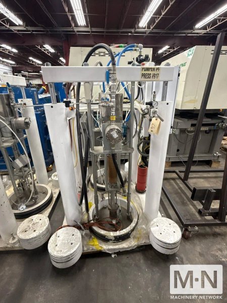 55 GALLON FLUID AUCTOMATION SILICONE PUMP MFG 2007