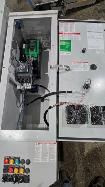 SCHNEIDER ATV660U75T4N2AAYBBNFLPQTEP201EP224EP225EP499-SPL VFD 10HP USED