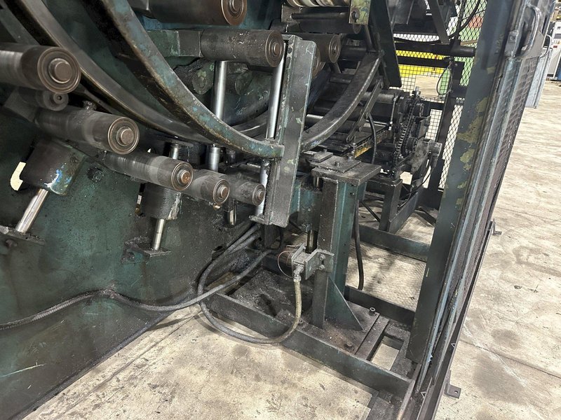 10" X  .120" KENT FLOOP VERTICAL COIL STRIP ACCUMULATOR, RIGHT TO LEFT: STOCK #21152