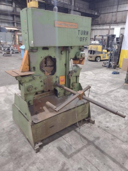 110 TON PEDDINGHAUS "PEDDIWORKER" 1100G HYDRAULIC IRONWORKER: STOCK #22724