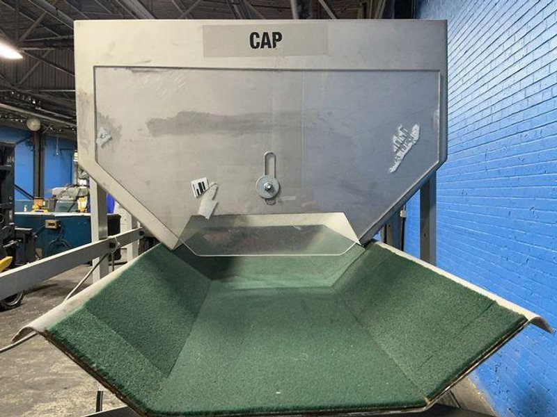 Feeding Concepts Inc  28” Feeding Line W/vibratory Bowl Feeder And Hopper  - Fc-12-9742-ag