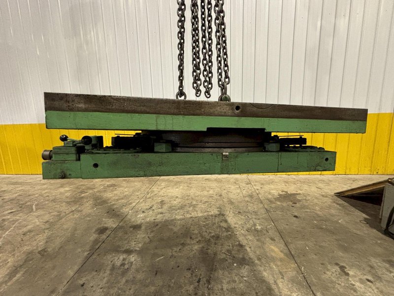 36" X 48" GIDDINGS &amp; LEWIS AIR LIFT ROTARY TABLE: STOCK #23588
