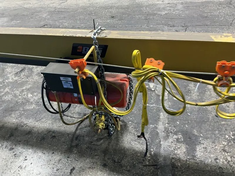 Bhs 2 Ton Gantry Crane With Hoist, Electrical Reel And Spreader Bar - Pgc-14pdc