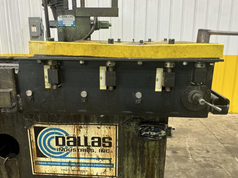 18" X .140" X 18" DALLAS MODEL MODEL D325-18X18-RH/PTS-377 AIR FEEDER &amp; STRAIGHTENER MODEL #PTS-377 : YOBRO 26141