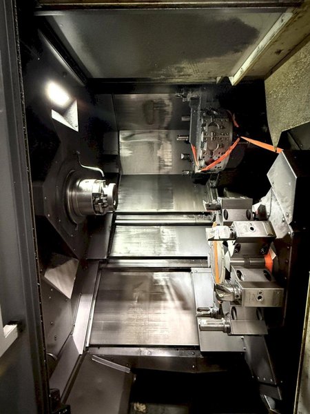 Mori Seiki NZX2500/600L Twin Turret CNC Lathe, 2012 -Chip Conveyor, Tooling