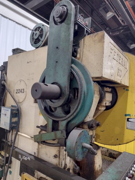 60 TON FEDERAL MODEL #60 OBI STAMPING PRESS 6" STROKE: STOCK #22789
