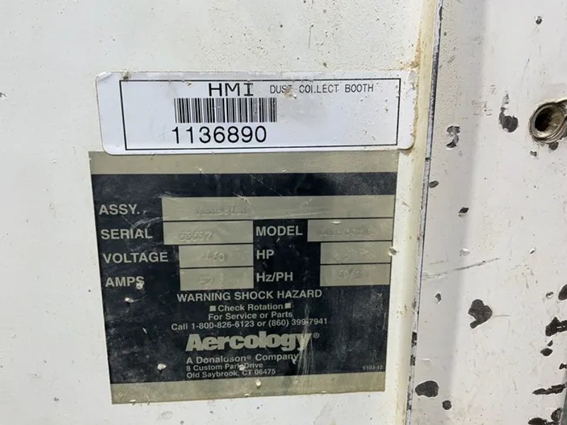 Aercology 5 Hp Dust Collect Booth - Aerbooth