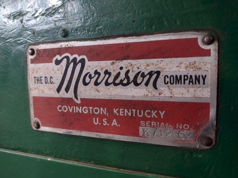 1.25" X 9" D.C. MORRISON MODEL #K KEYSEATER: STOCK #17987