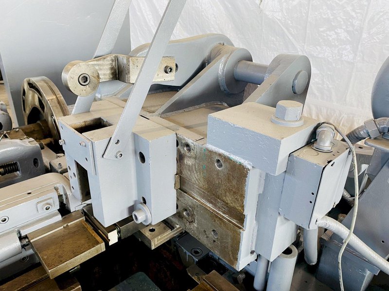 1/2" X 24" US BAIRD MODEL # 8 FOUR SLIDE WIRE MACHINE. STOCK # 0509019