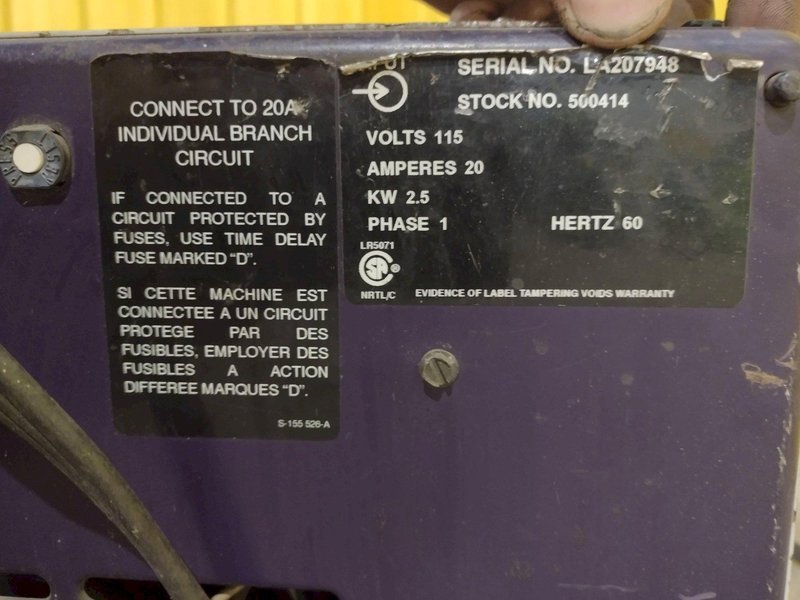 HOBART HANDLER 135 MIG WELDER: YOBRO #24384