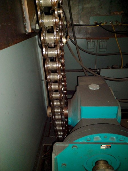 20,000 LBS X 36" FEEDLEASE MODEL #PR-20M-36 MOTORIZED UNCOILER COIL REEL : YOBRO #24895